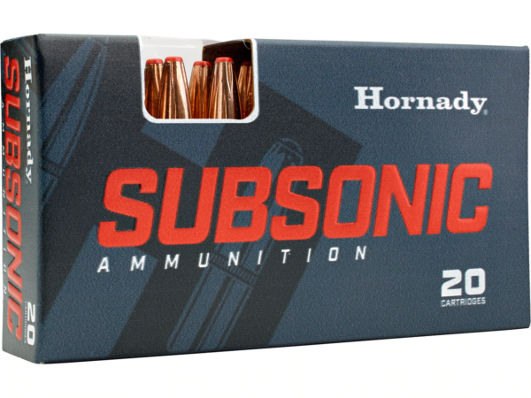 Hornady Subsonic 30-30 Win 175 Gr Sub-X 20 Rds