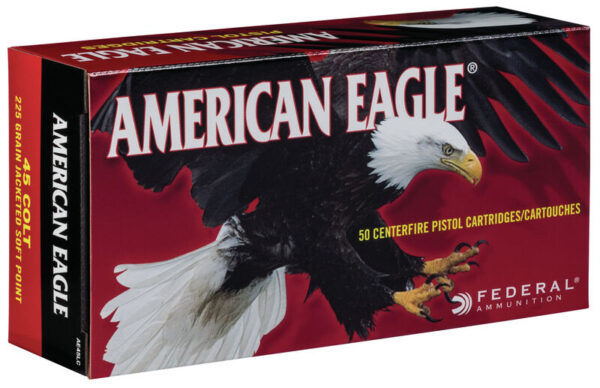 FEDERAL 45 LC 225GR SP AMERICAN EAGLE (50 ROUNDS)